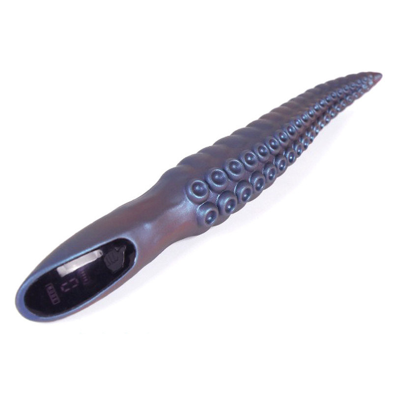 Anal Predator Gode poignée vibrant Chatak 16 x 3.3cm Bleu